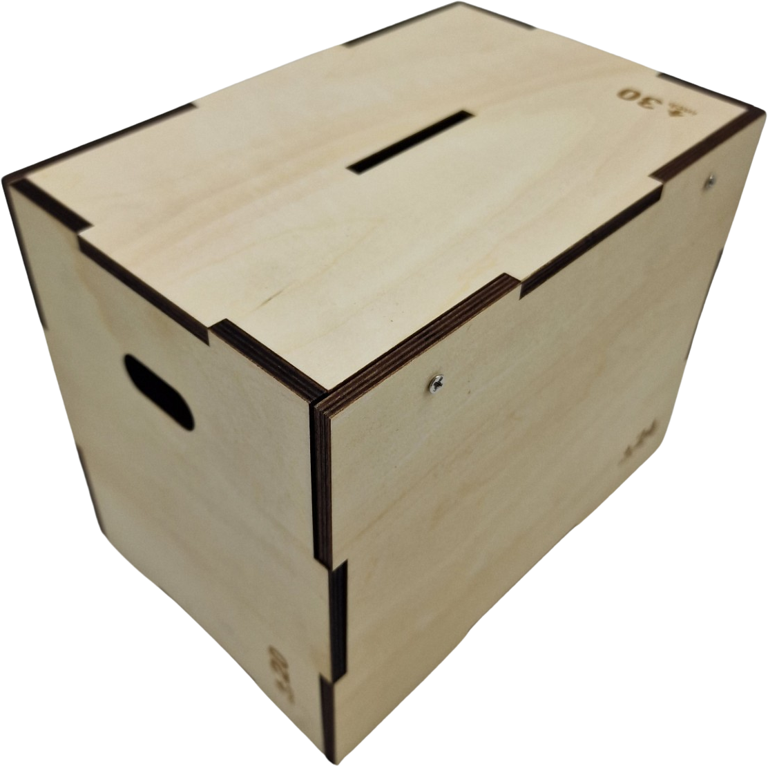 Wooden Plyo Box (Savings Box)