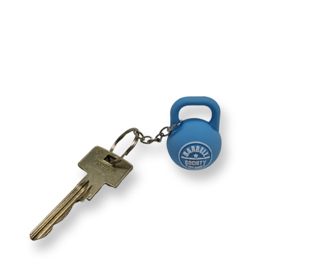 Keychain Kettlebell (Black or Blue)