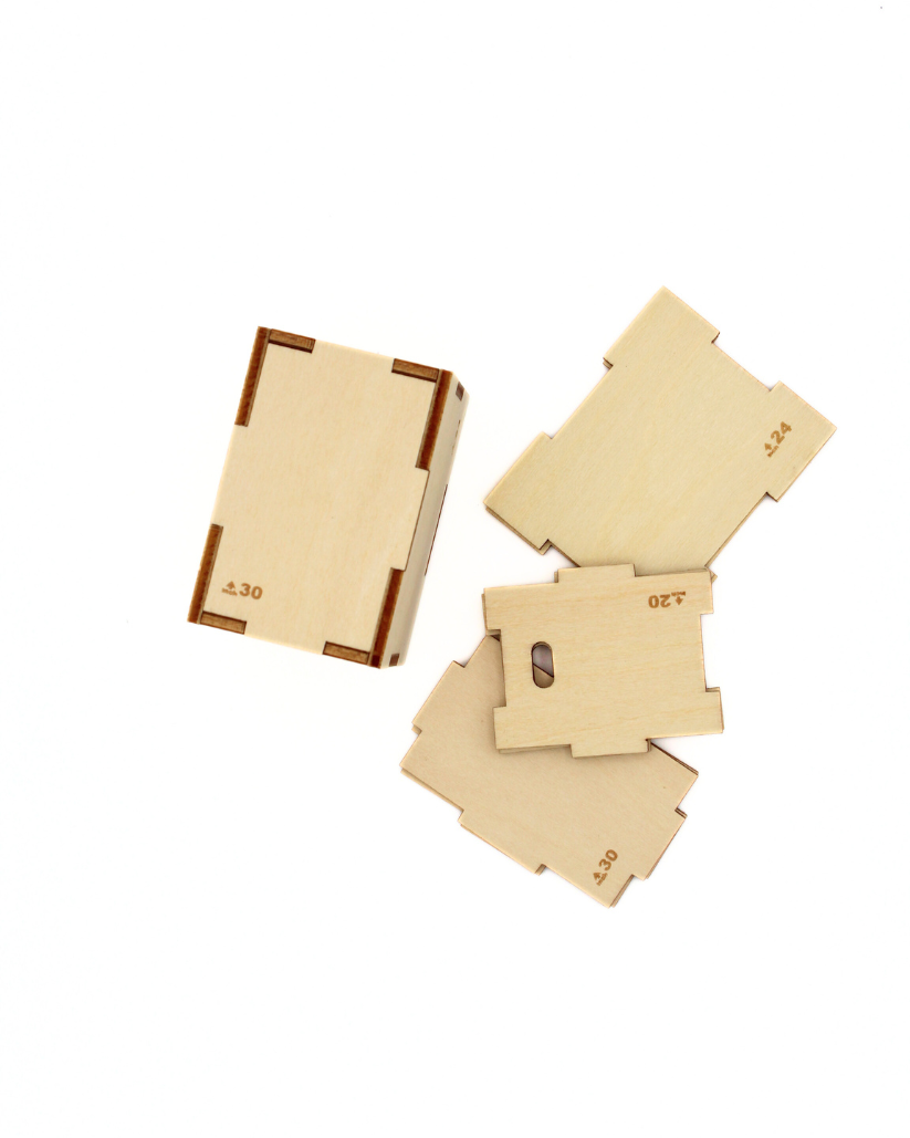 Wooden mini plyo box for fitness enthusiasts and home decor