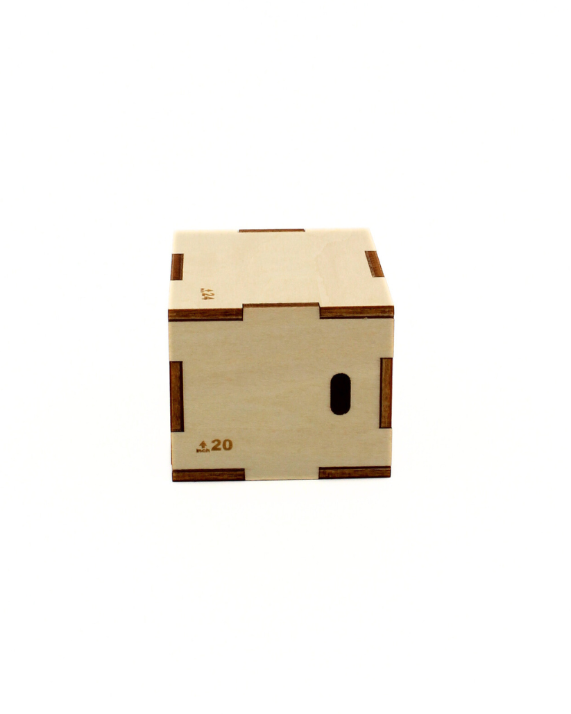 Wooden mini plyo box for fitness enthusiasts and home decor