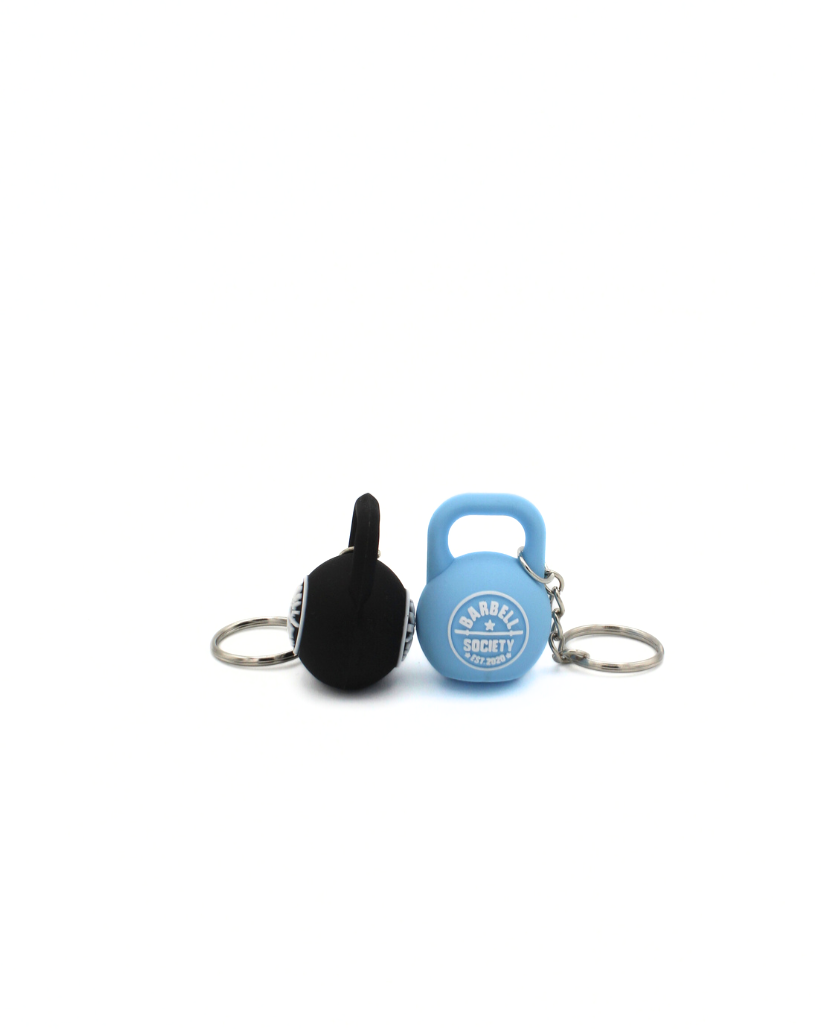 Keychain Kettlebell (Black or Blue)