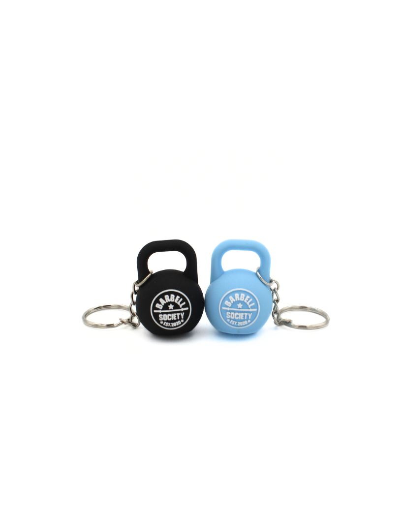 Keychain Kettlebell (Black or Blue)