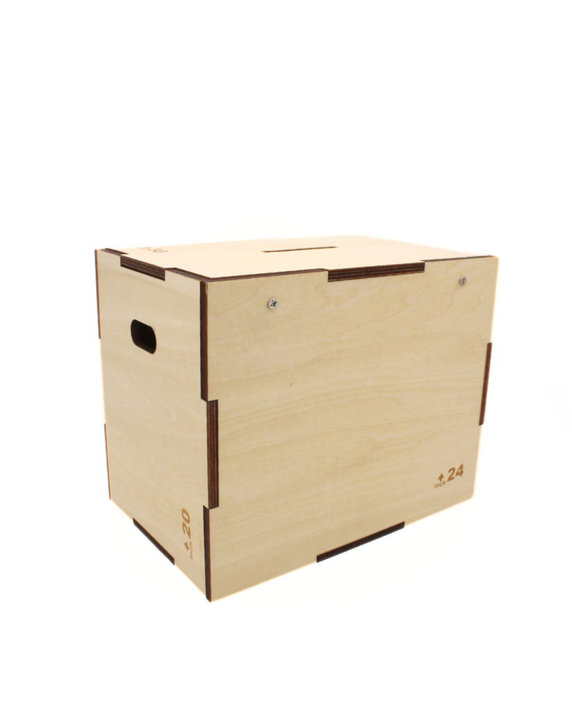 Wooden Plyo Box (Savings Box)