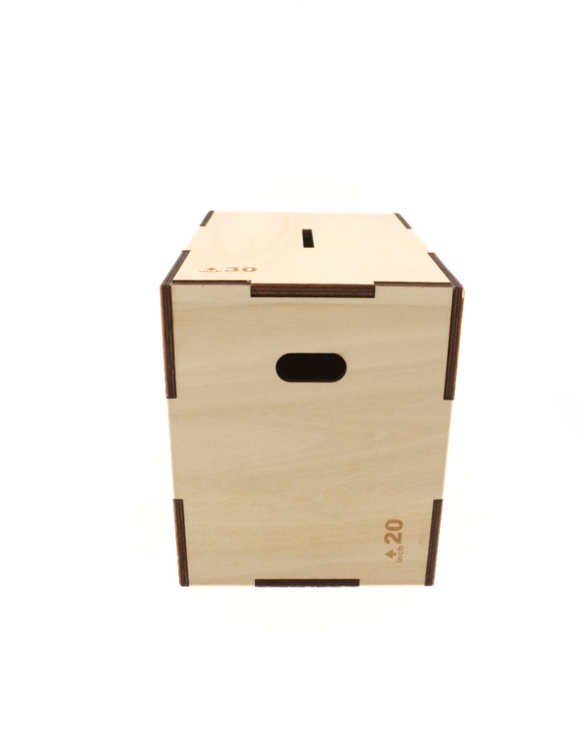 Wooden Plyo Box (Savings Box)